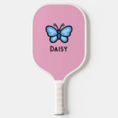 Mooie Elegante Vlinder Virale Pickleball Paddle (Voorkant)