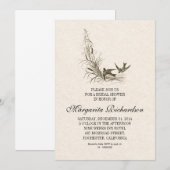 Mooie  elegante vrijgezellenfeest nodigt uit kaart (Voorkant / Achterkant)