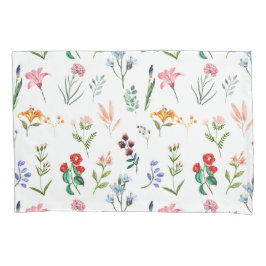 Mooie & Elegante Wildflower Botanical Kussensloop