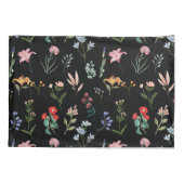 Mooie & Elegante Wildflower kussensloop (Achterkant)