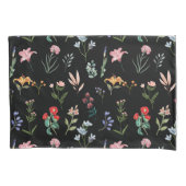 Mooie & Elegante Wildflower kussensloop (Voorkant)