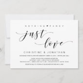 Mooie elegantie, zwart, weddenschap kaart (Voorkant)