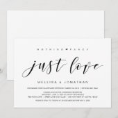 Mooie elegantie, zwart, weddenschap kaart (Voorkant / Achterkant)