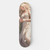 Mooie Elf Girl Anime Persoonlijk Skateboard (Voorkant)