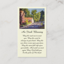 Mooie Elsah gemeenschap straat scène Visitekaartje