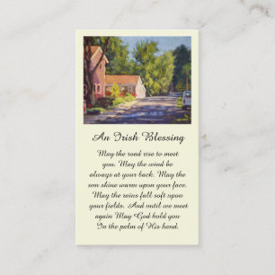 Mooie Elsah gemeenschap straat scène Visitekaartje