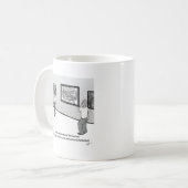 Mooie en afgeleide koffiemok (Voorkant links)