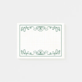 Mooie en eenvoudige lijstontwerp post-it® notes