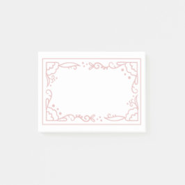 Mooie en eenvoudige lijstontwerp post-it® notes