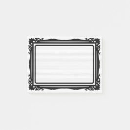 Mooie en eenvoudige lijstontwerp post-it® notes