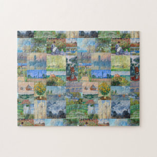 Mooie en Elegant Claude Monet Paintings Legpuzzel
