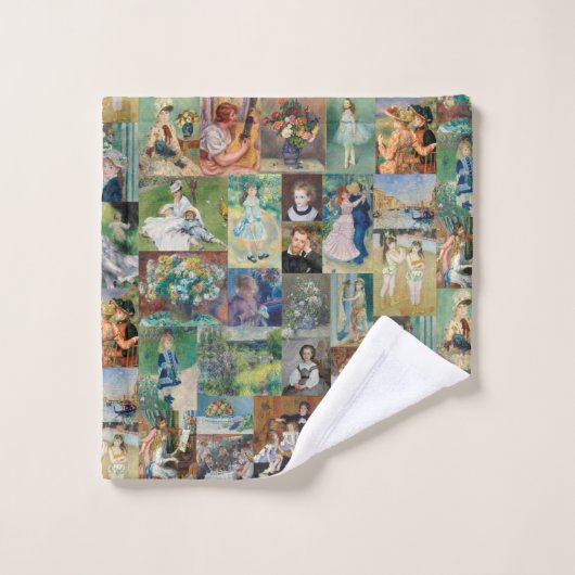 Mooie en elegante schilderijen bad handdoek (Wasdoekje)