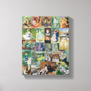 Mooie en elegante schilderijen canvas afdruk