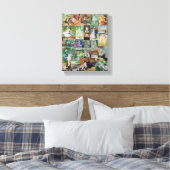 Mooie en elegante schilderijen canvas afdruk (Insitu (Slaapkamer))