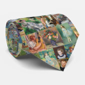 Mooie en elegante schilderijen stropdas (Opgerold)