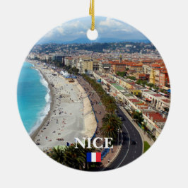 Mooie en Eze panoramische versiering Keramisch Ornament