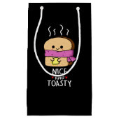 Mooie en giftige toast Butter Pun Dark BG Klein Cadeauzakje (Voorkant)
