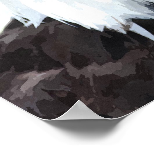 Mooie en grappige arendsdieren kinderkamer voor ba poster (Hoek)