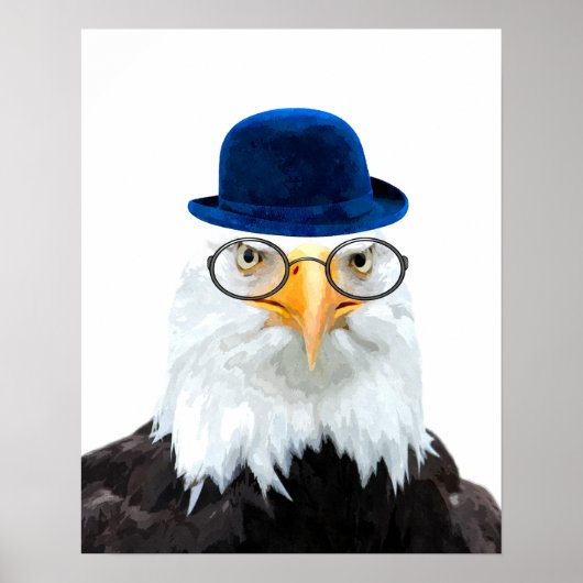 Mooie en grappige arendsdieren kinderkamer voor ba poster (Voorkant)