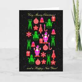 Mooie en grappige Gingerbread kaart