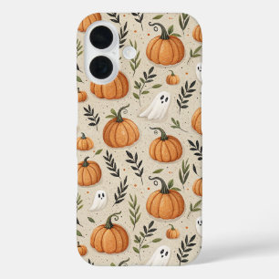 Mooie en griezelige telefoonhoes voor herfst iPhone 16 hoesje