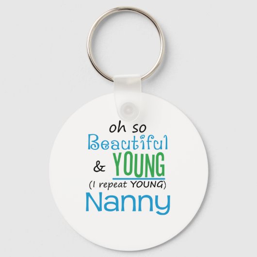 Mooie en jonge nanny sleutelhanger (Voorkant)
