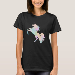 Mooie en kleurrijke eenhoorn t-shirt