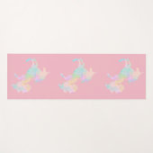 Mooie en kleurrijke eenhoorn yogamat (Voorkant (horizontaal))