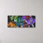 Mooie en kleurrijke Poppies Canvas (Voorkant)