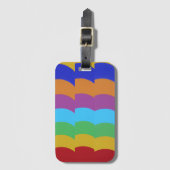 Mooie en levendige kleuren! Bagagelabel (Voorkant (verticaal))