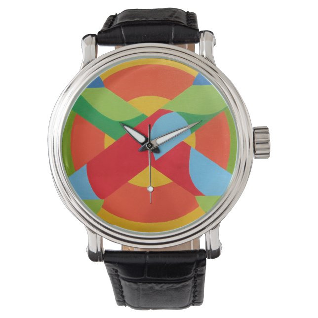 Mooie en levendige kleuren! e Horloge (Voorkant)