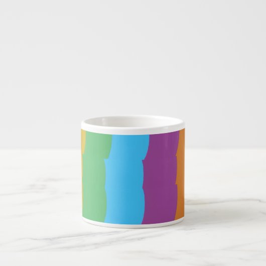 Mooie en levendige kleuren! Espresso mok (Voorkant)