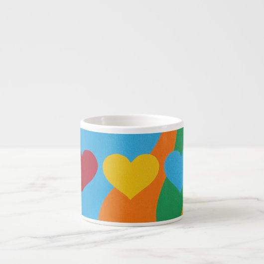 Mooie en levendige kleuren! Espresso mok (Voorkant)