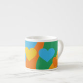 Mooie en levendige kleuren! Espresso mok (Voorkant rechts)