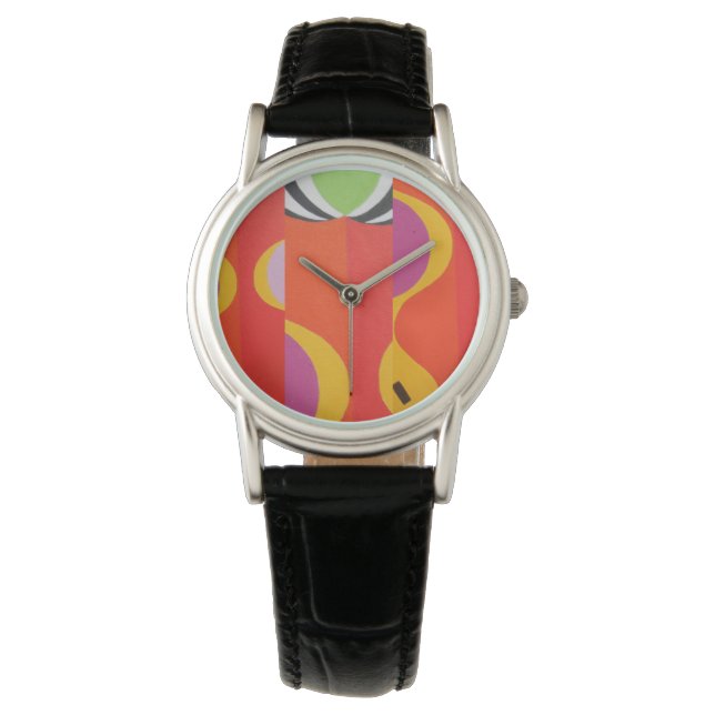 Mooie en levendige kleuren! eWatch horloge (Voorkant)