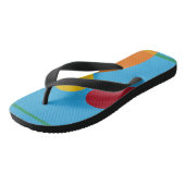 Mooie en levendige kleuren! Flip Flops (Schuin)