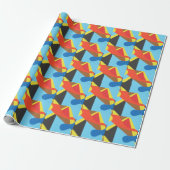 Mooie en levendige kleuren! Inpakpapier (Uitgerold)