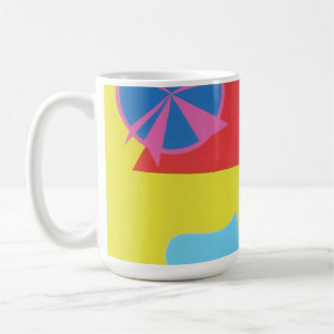 Mooie en levendige kleuren! Koffiemok