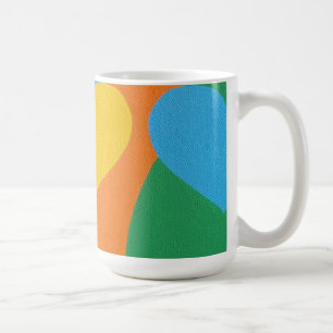 Mooie en levendige kleuren! Koffiemok