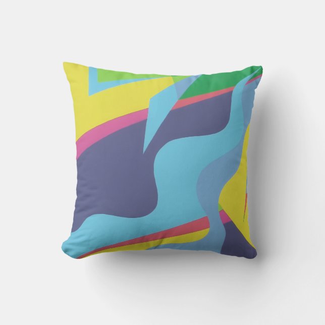 Mooie en levendige kleuren! Kussen (Voorkant)