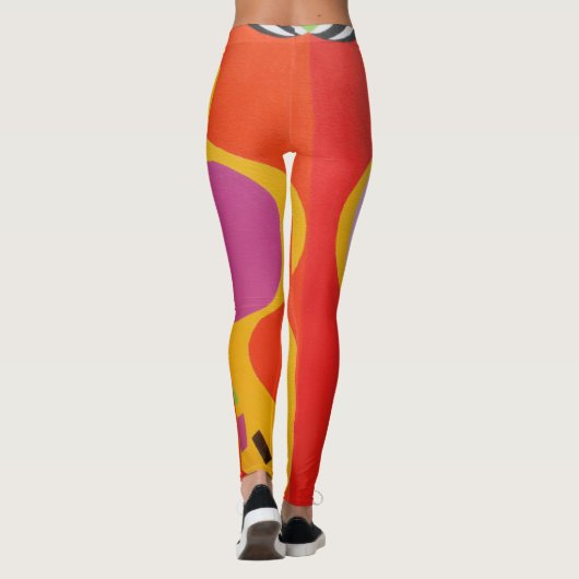 Mooie en levendige kleuren! Legging (Achterkant)