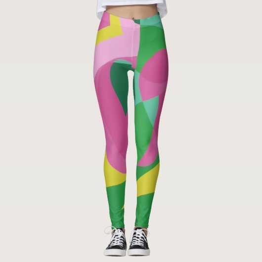Mooie en levendige kleuren! Leggings (Voorkant)