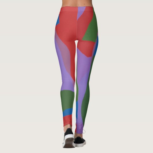 Mooie en levendige kleuren! Leggings (Achterkant)