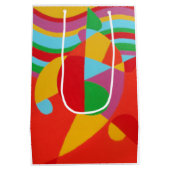 Mooie en levendige kleuren! medium cadeauzakje (Achterkant)