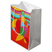 Mooie en levendige kleuren! medium cadeauzakje (Achterkant Gekanteld)