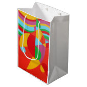 Mooie en levendige kleuren! medium cadeauzakje (Voorkant Gekanteld)