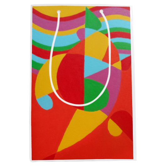 Mooie en levendige kleuren! medium cadeauzakje (Voorkant)