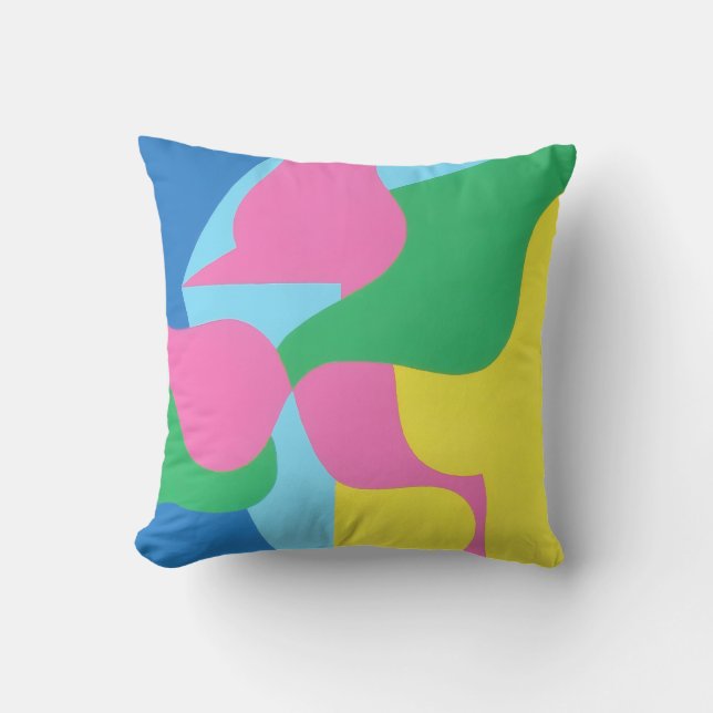 Mooie en levendige kleuren! Sierkussen (Voorkant)