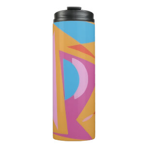Mooie en levendige kleuren! Thermische tumbler Thermosbeker
