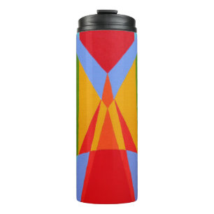 Mooie en levendige kleuren! Thermische tumbler Thermosbeker